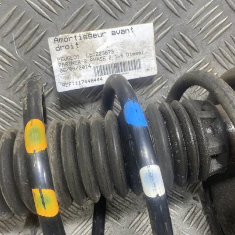 Amortisseur avant droit PEUGEOT PARTNER 2 Photo n°2