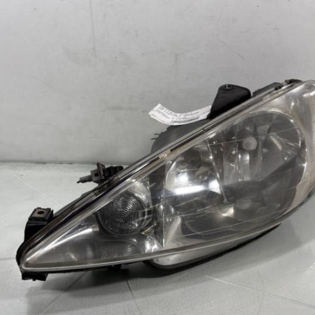 Optique avant principal gauche (feux)(phare) PEUGEOT 206 Photo n°1