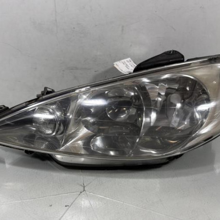 Optique avant principal gauche (feux)(phare) PEUGEOT 206