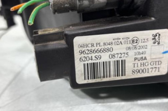 Optique avant principal gauche (feux)(phare) PEUGEOT 206