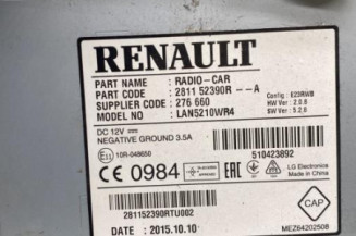 Autoradio d'origine RENAULT CLIO 4