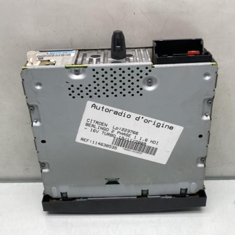 Autoradio d'origine CITROEN BERLINGO 2 Photo n°5