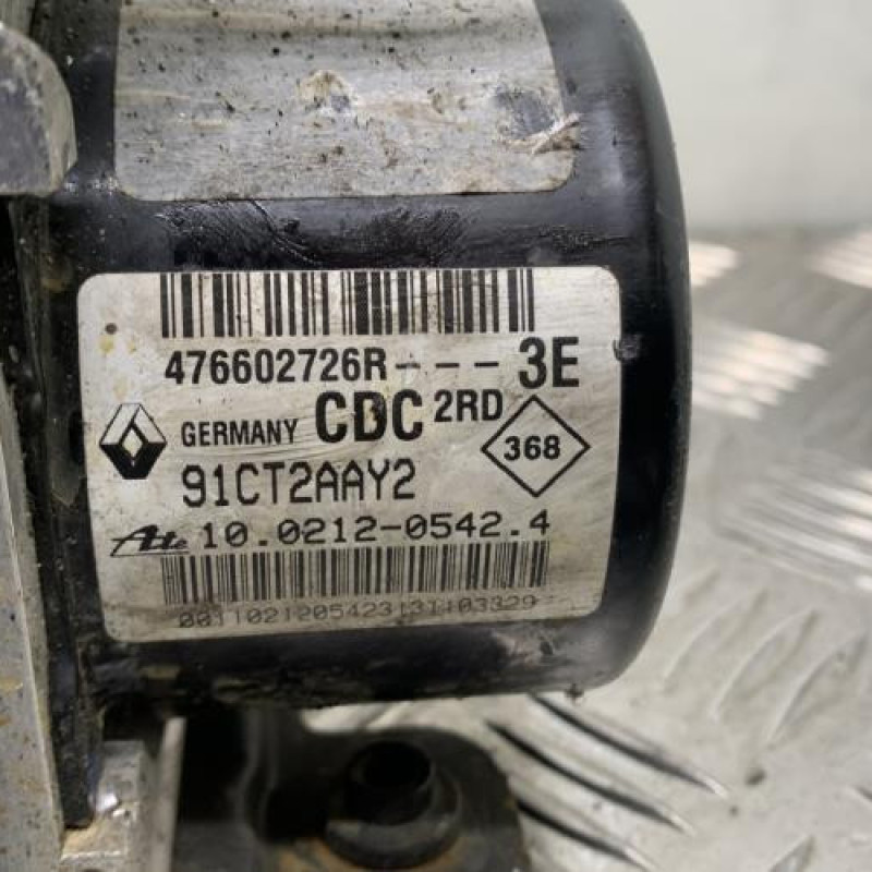 Bloc ABS (freins anti-blocage) RENAULT LAGUNA 3 Photo n°5