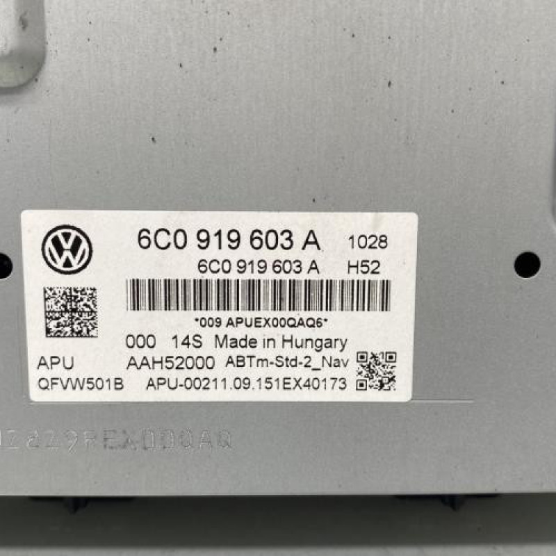 Autoradio d'origine VOLKSWAGEN POLO 5 Photo n°3