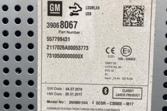 Autoradio d'origine OPEL CORSA E