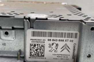 Autoradio d'origine PEUGEOT 207