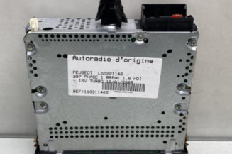 Autoradio d'origine PEUGEOT 207