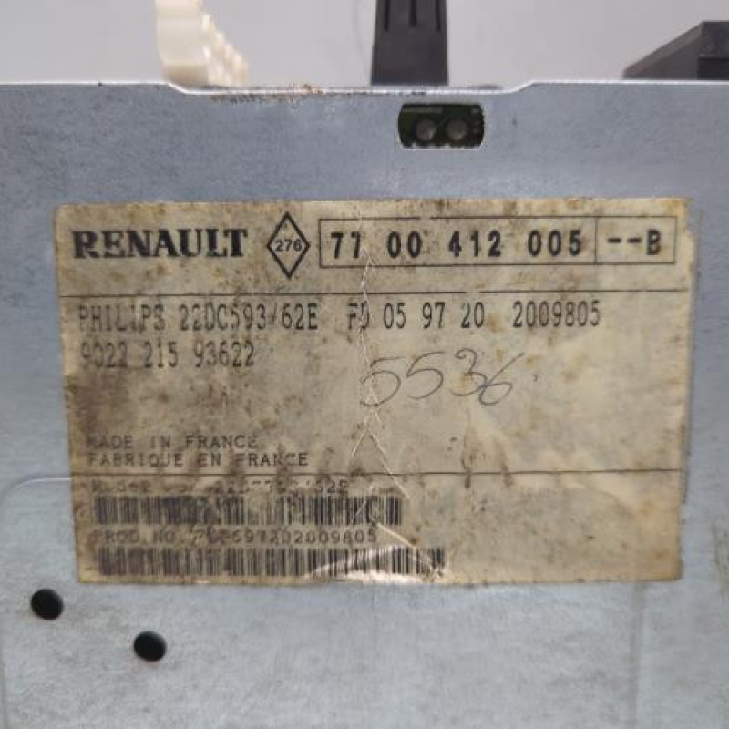 Autoradio d'origine RENAULT KANGOO 1 Photo n°6