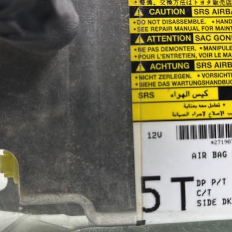 Boitier air bag TOYOTA AURIS 1 Photo n°5