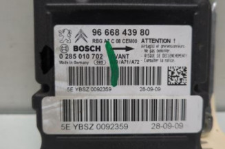 Boitier air bag PEUGEOT 207