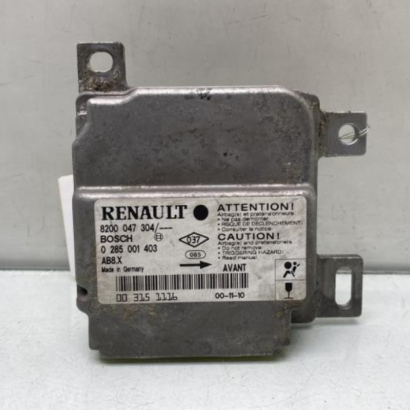 Boitier air bag RENAULT CLIO 2 Photo n°1