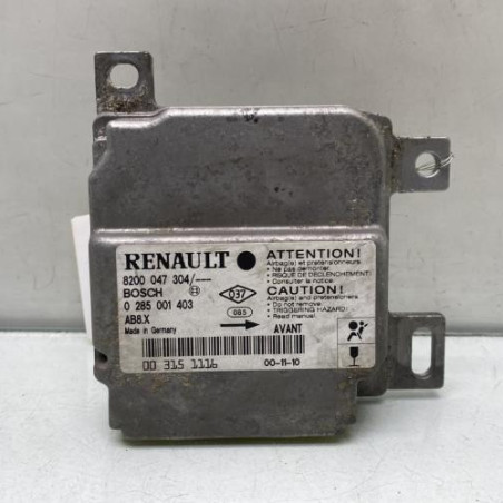 Boitier air bag RENAULT CLIO 2 Photo n°1