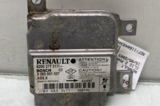 Boitier air bag RENAULT CLIO 2 Photo n°1