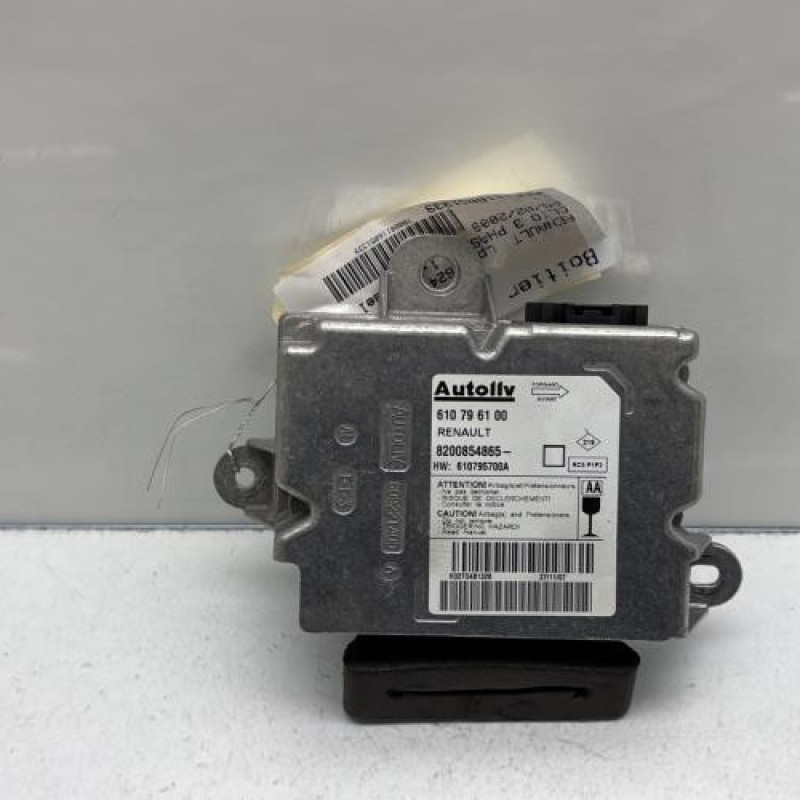 Boitier air bag RENAULT CLIO 3 Photo n°1