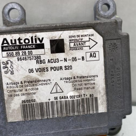 Boitier air bag PEUGEOT 106