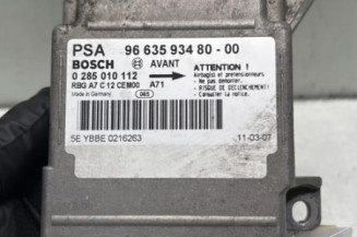 Boitier air bag PEUGEOT 207 Photo n°1