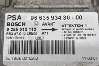 Boitier air bag PEUGEOT 207