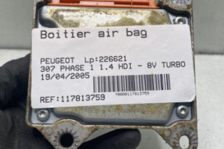 Boitier air bag PEUGEOT 307 Photo n°1