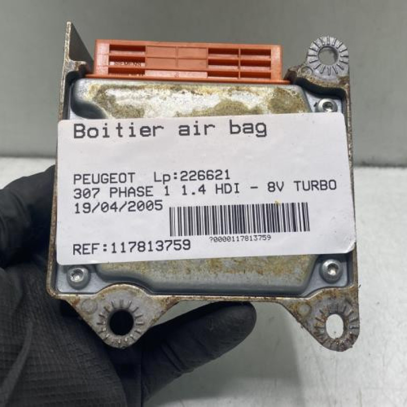 Boitier air bag PEUGEOT 307 Photo n°1