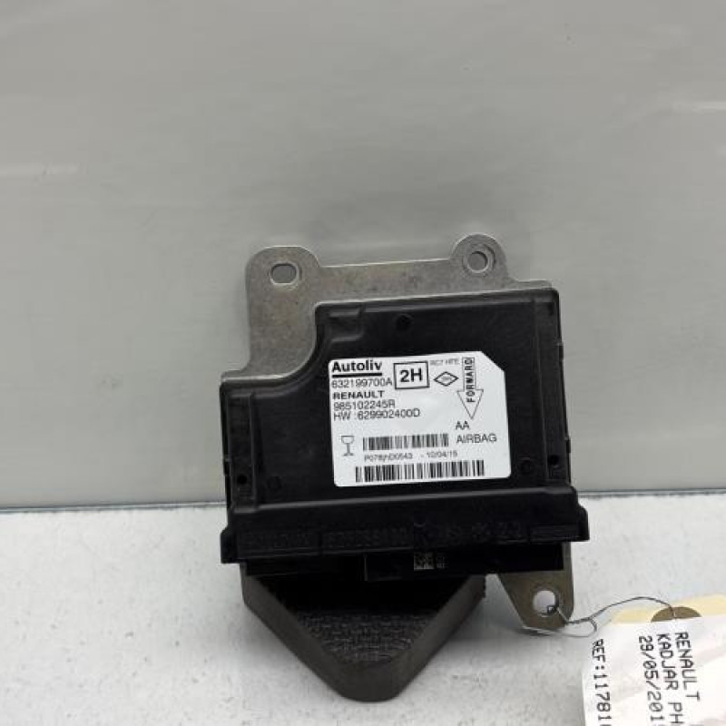 Boitier air bag RENAULT KADJAR Photo n°1