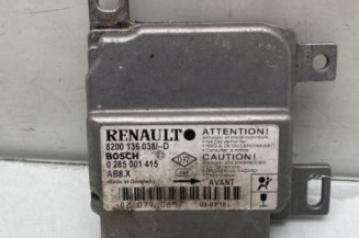 Boitier air bag RENAULT CLIO 2 Photo n°1