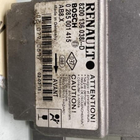 Boitier air bag RENAULT CLIO 2