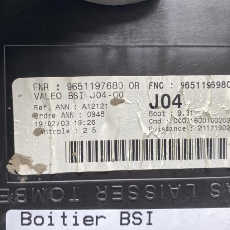 Boitier BSI PEUGEOT 307