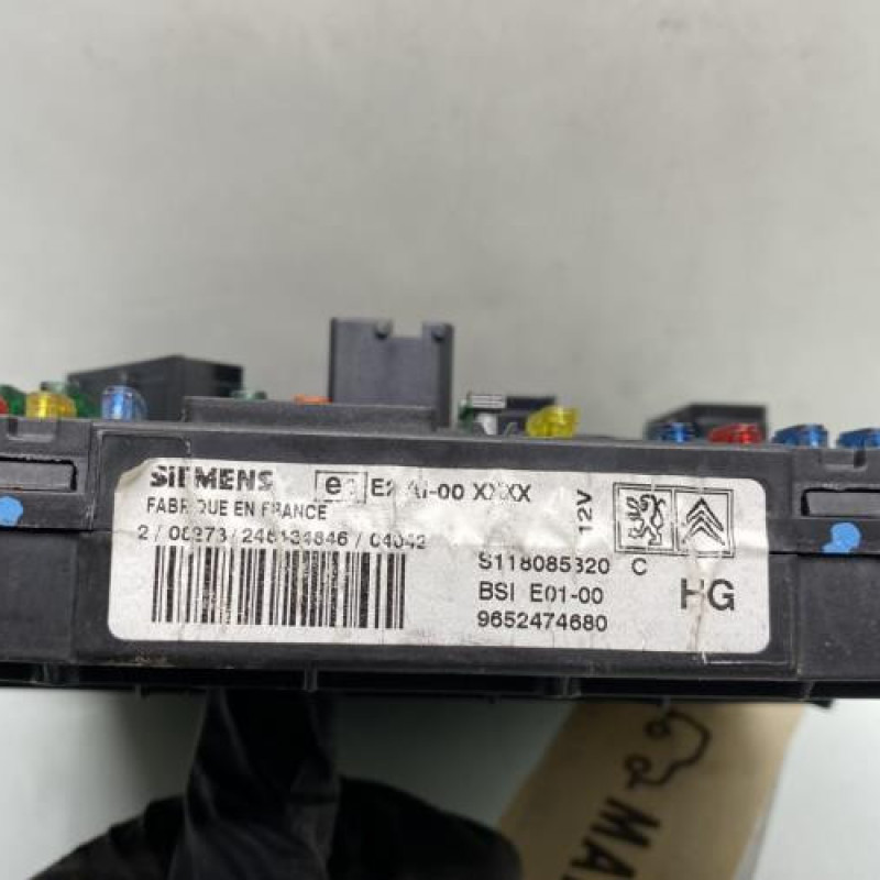 Boitier BSI PEUGEOT 206 Photo n°2