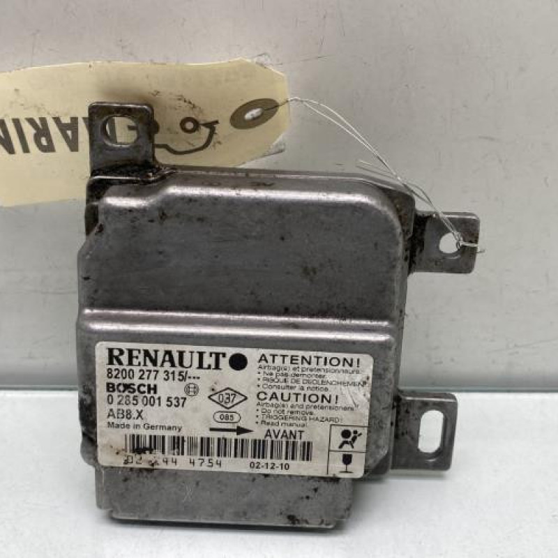 Boitier air bag RENAULT CLIO 2 Photo n°1