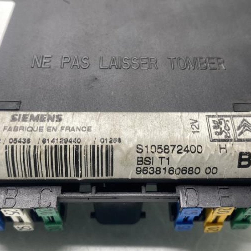 Boitier BSI PEUGEOT 206 Photo n°5