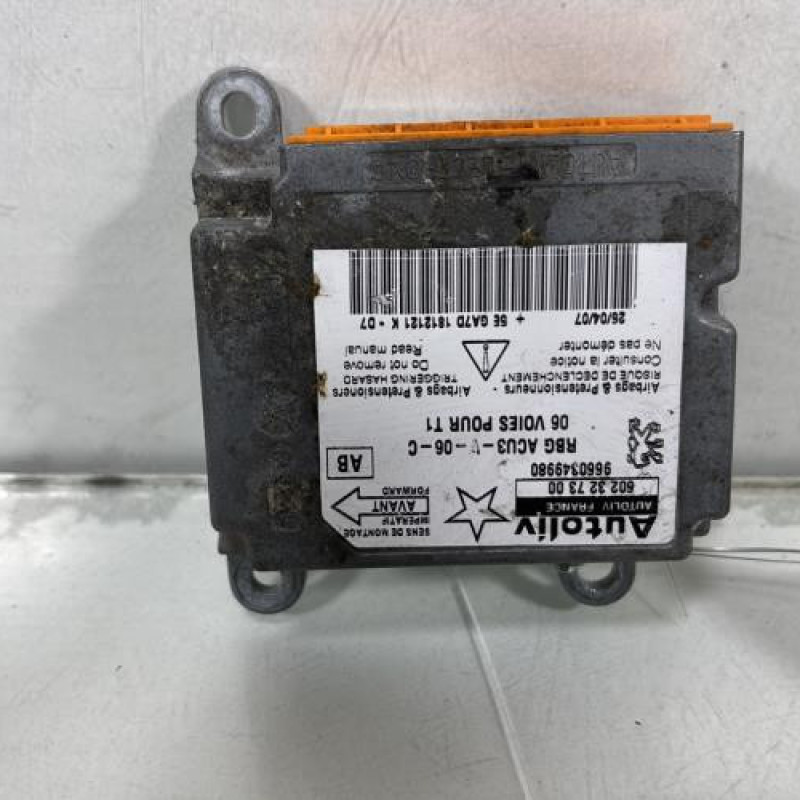 Boitier air bag PEUGEOT 206 Photo n°4