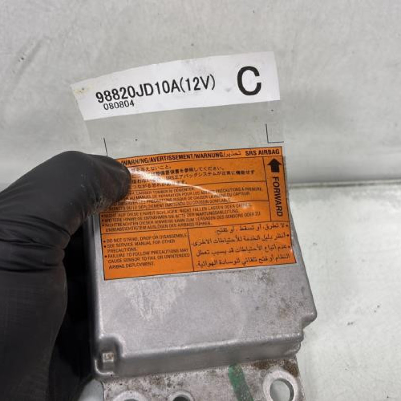 Boitier air bag NISSAN QASHQAI 1 Photo n°4