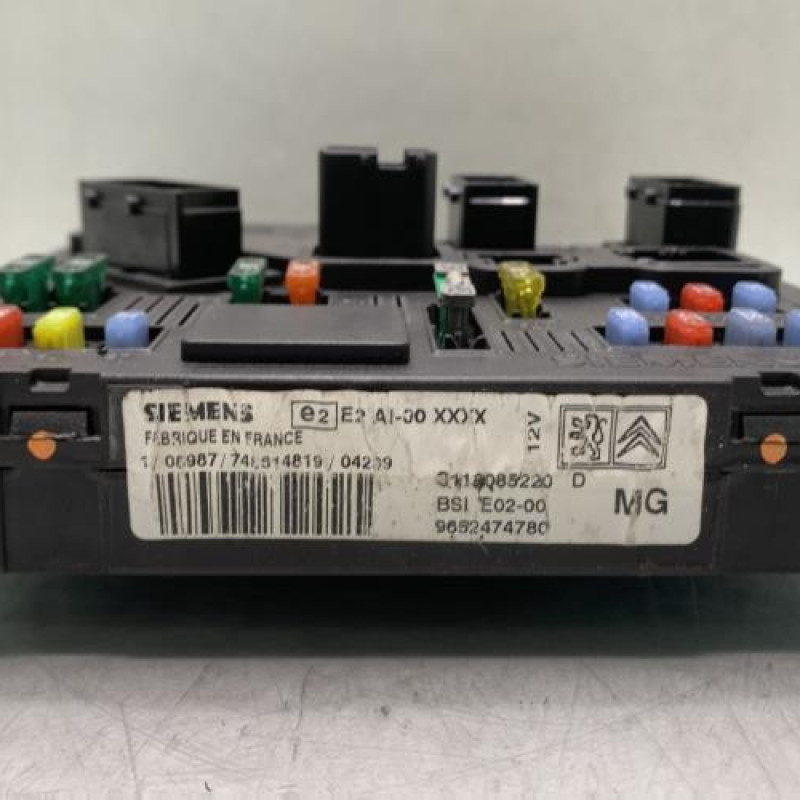 Boitier BSI PEUGEOT 206 Photo n°5