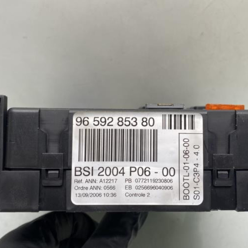 Boitier BSI PEUGEOT 207 Photo n°2