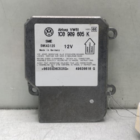 Boitier air bag VOLKSWAGEN POLO 4 Photo n°1