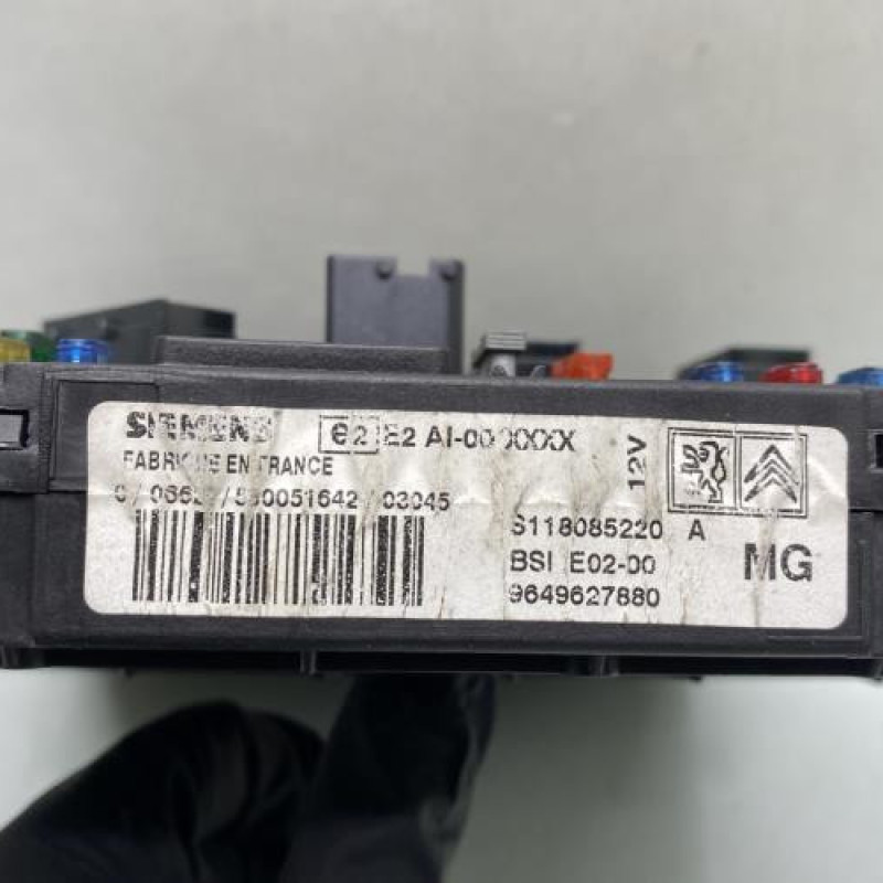 Boitier BSI PEUGEOT 206 Photo n°2