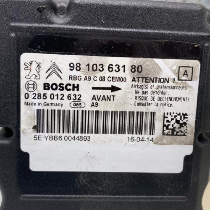 Boitier air bag PEUGEOT 208 1 Photo n°2