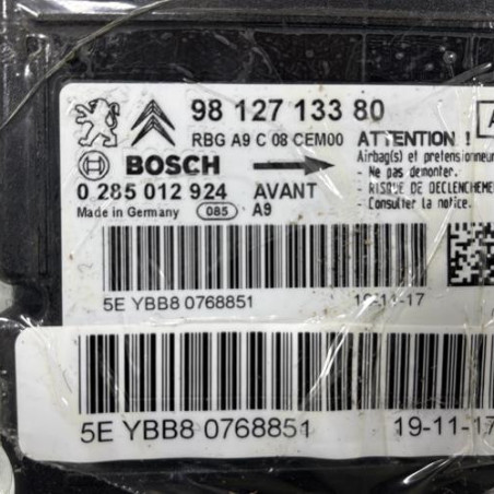 Boitier air bag PEUGEOT 208 1