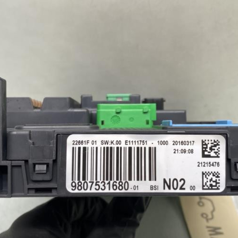 Boitier BSI PEUGEOT 208 1 Photo n°3