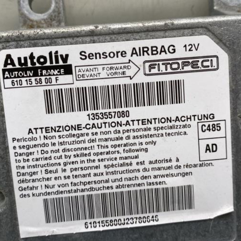 Boitier air bag CITROEN NEMO Photo n°2