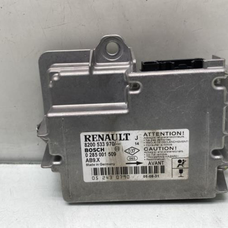 Boitier air bag RENAULT MODUS Photo n°1