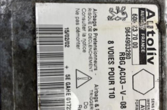 Boitier air bag PEUGEOT 206