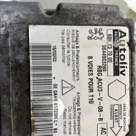 Boitier air bag PEUGEOT 206