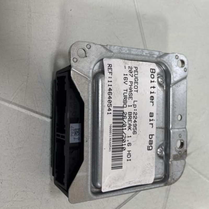 Boitier air bag PEUGEOT 207 Photo n°3