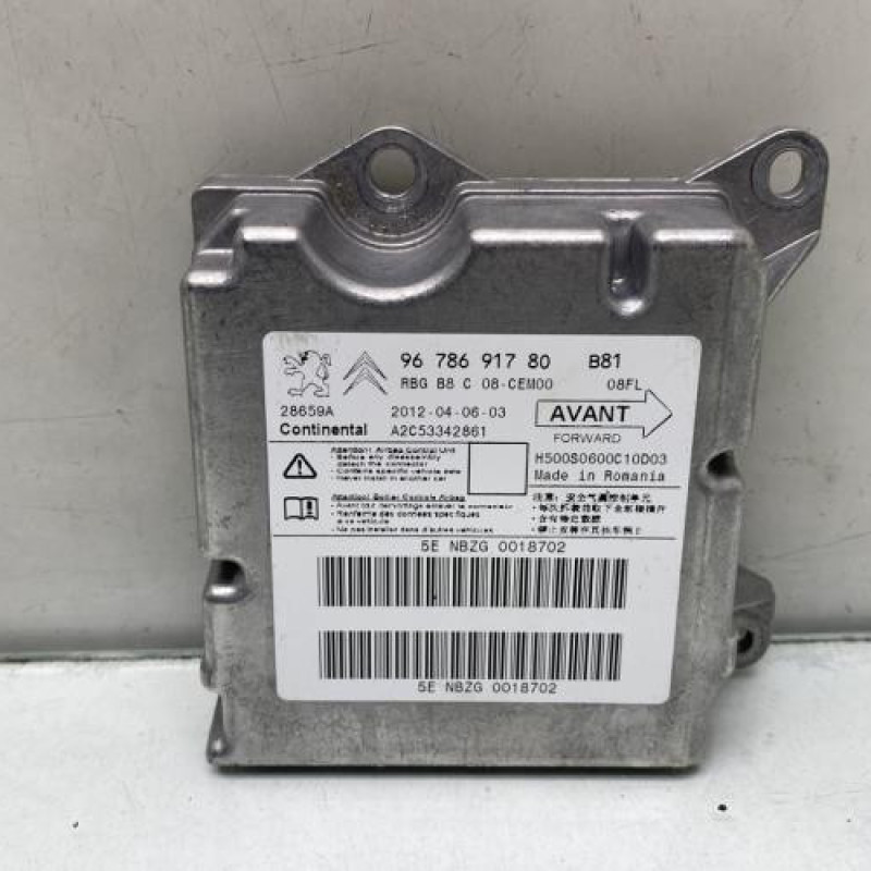 Boitier air bag CITROEN DS5 Photo n°1