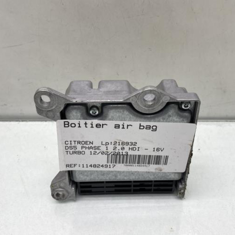 Boitier air bag CITROEN DS5 Photo n°4