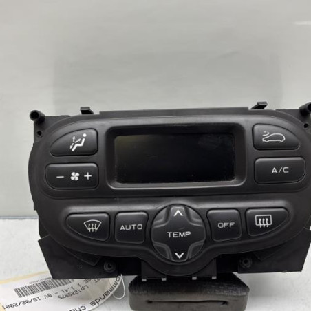Commande chauffage PEUGEOT 206 Photo n°1