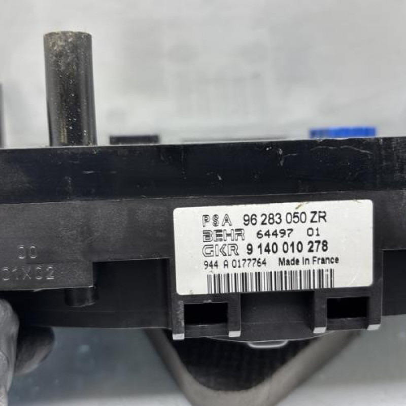 Commande chauffage PEUGEOT 206 Photo n°5