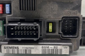 Boitier servitude moteur (BSM) PEUGEOT 206