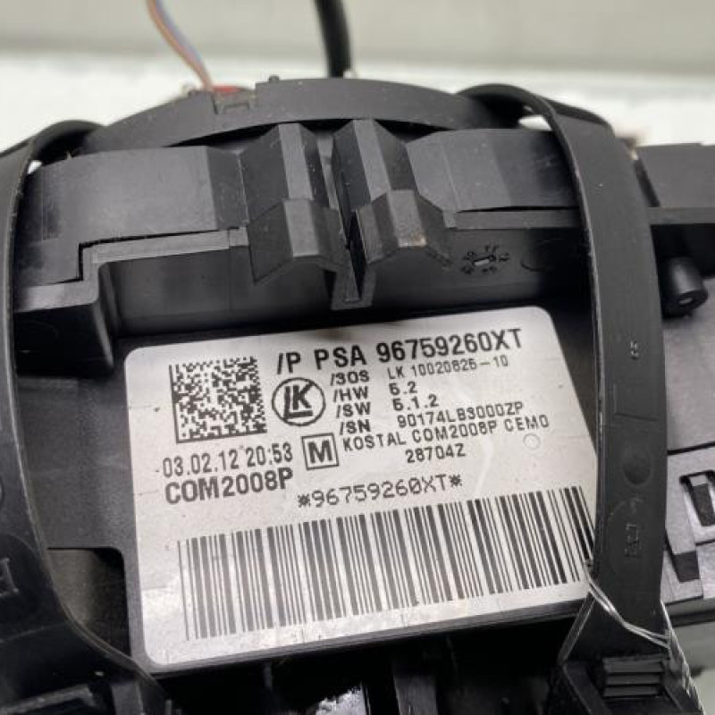 Com (Bloc Contacteur Tournant+Commodo Essuie Glace+Commodo Phare) PEUGEOT 508 1 Photo n°5